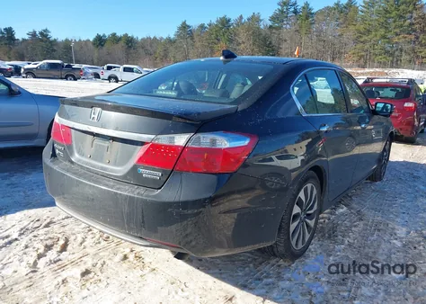 2014 Honda Accord Hybrid Touring z USA, uszkodzony, nr VIN 1HGCR6F76EA009993